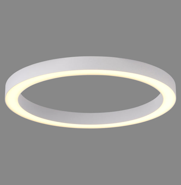 Plafonnier Pure Lines Round blanc, L 50 cm