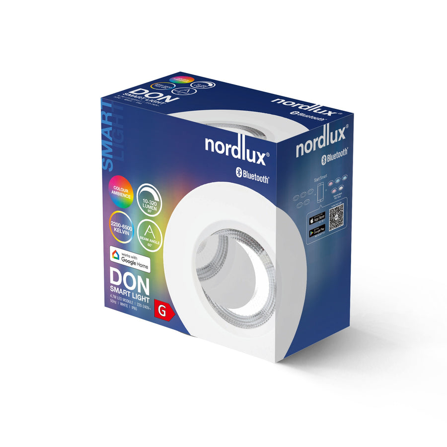 Spot encastrable LED Don Smart multicolore