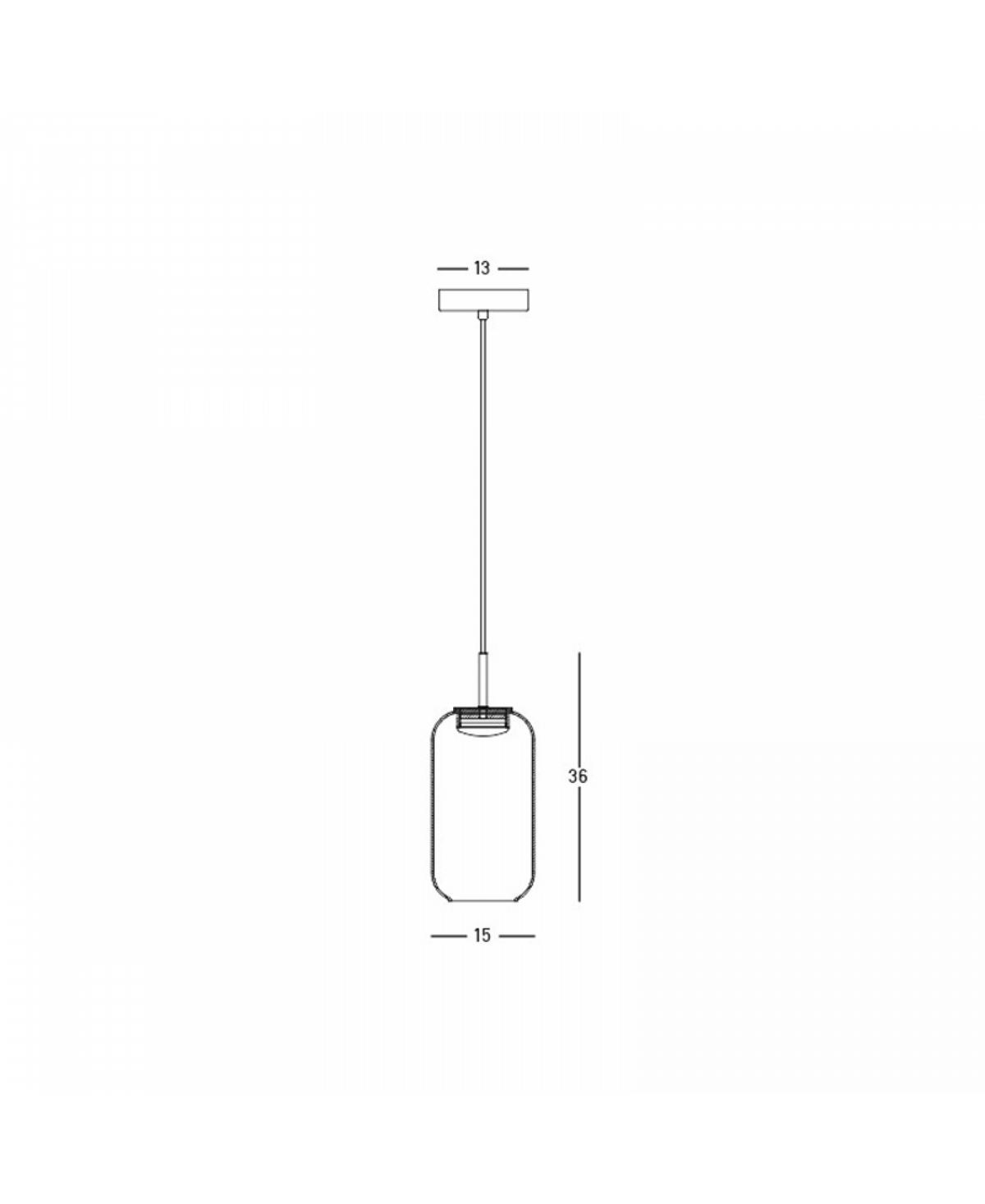 Suspension ZAMBELIS D150 12W DESIGN Noir Mat et Dore 23218