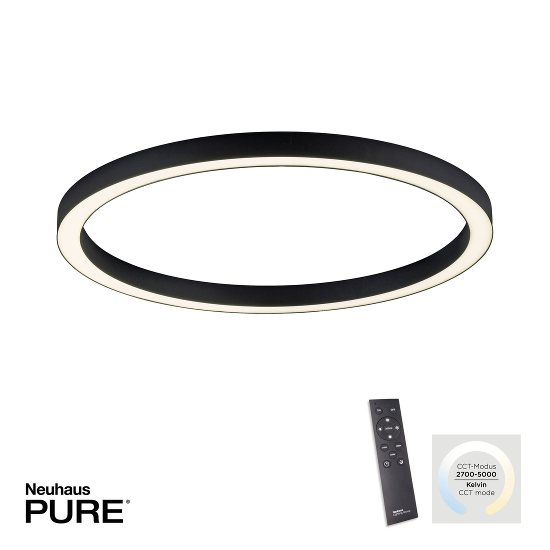 Plafonnier LED | Pure-Lines L 70 cm