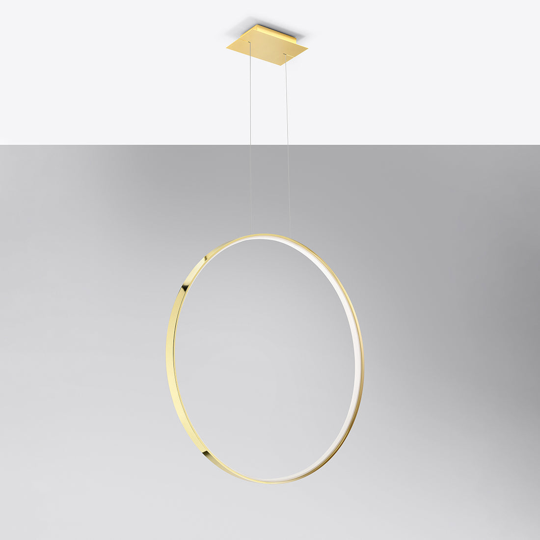 Lampe pendante RIO 78 or poli LED 3000K
