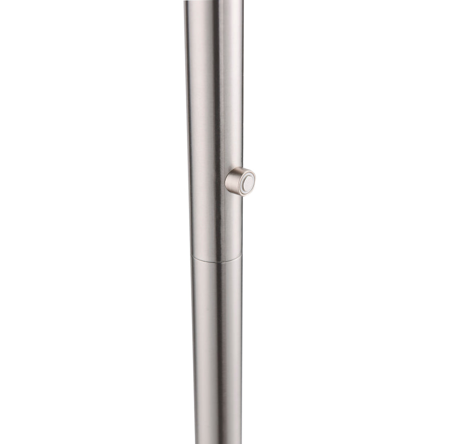 Lampadaire Hans acier, L 30 cm