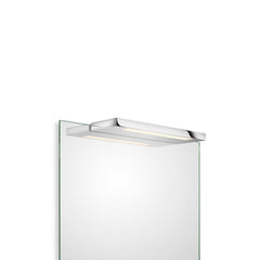 Applique murale LED Slim 1 en métal, chromé, hauteur 2 cm, IP44