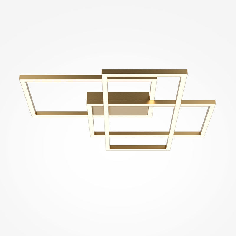 Rida Goldene Deckenleuchte