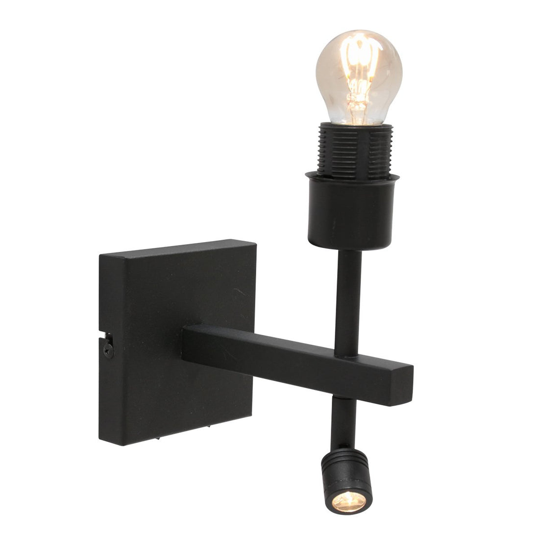 Wandleuchte Stang schwarz