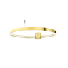 Plafonnier RIO 78 or poli LED 3000K