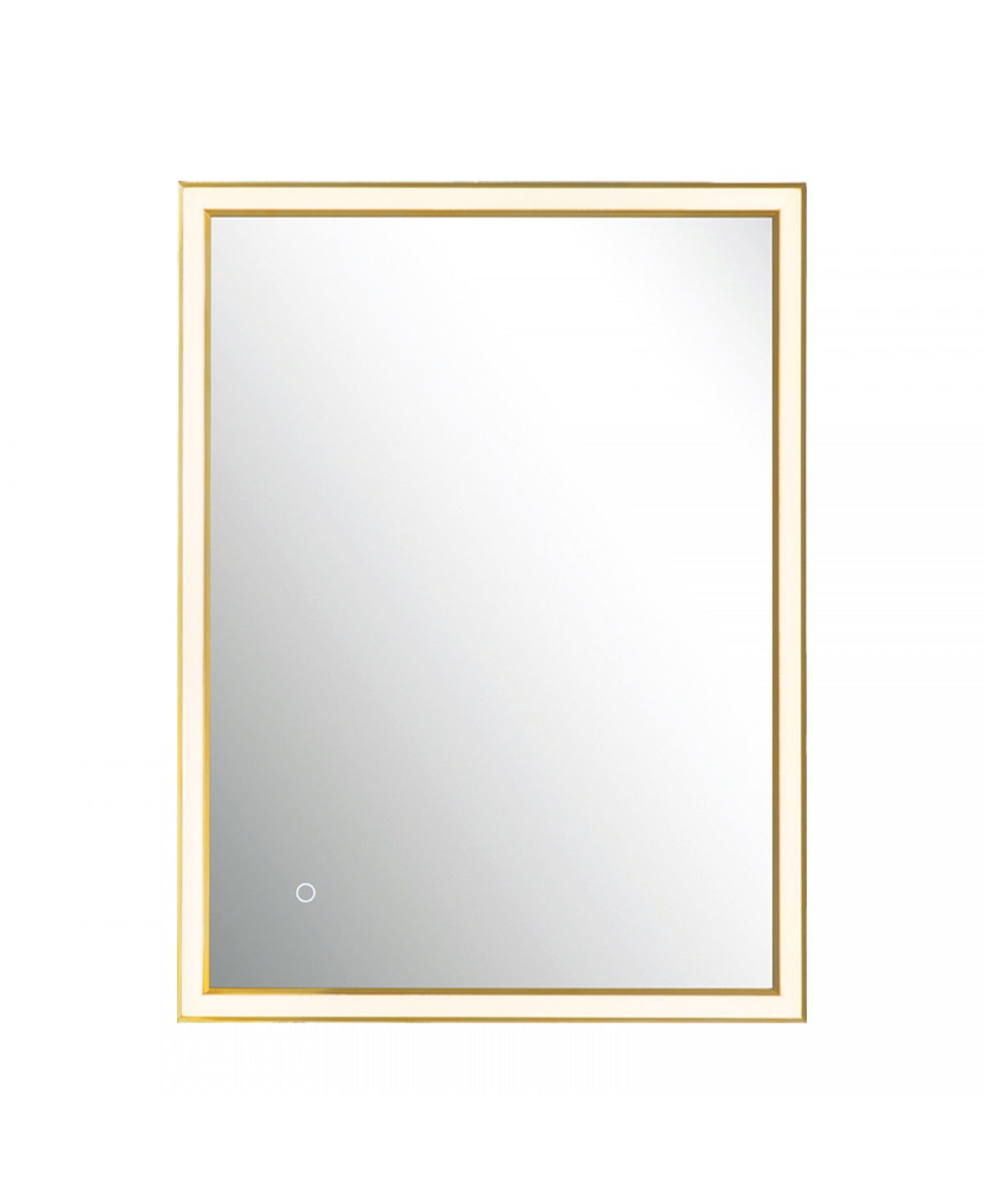 Miroir ZAMBELIS Tactile 23W CCT Dimmable IP44 DESIGN Or Anodise 25393