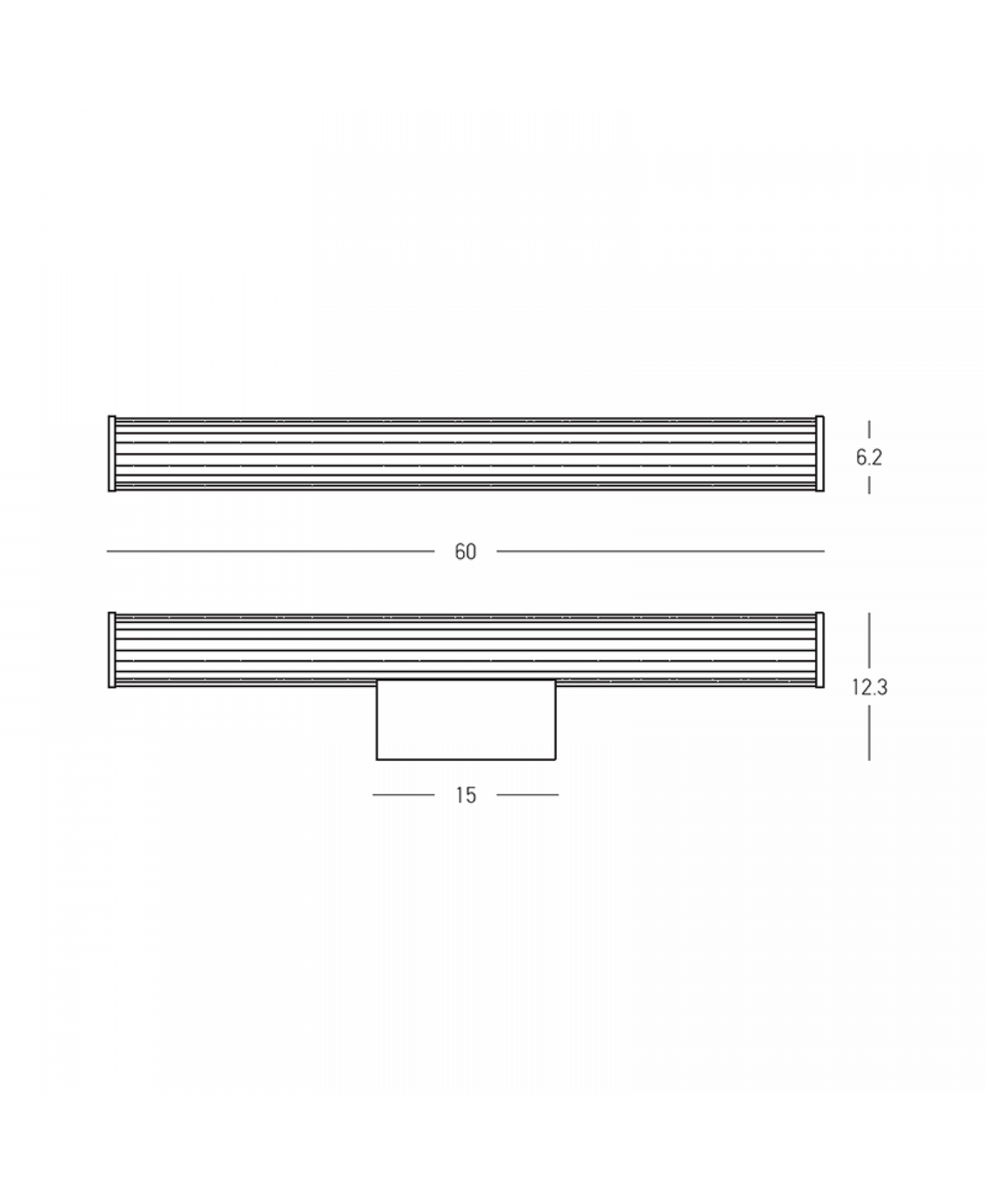 Applique Salle de Bain ZAMBELIS 12W CCT IP44 DESIGN Blanc Sable 25456