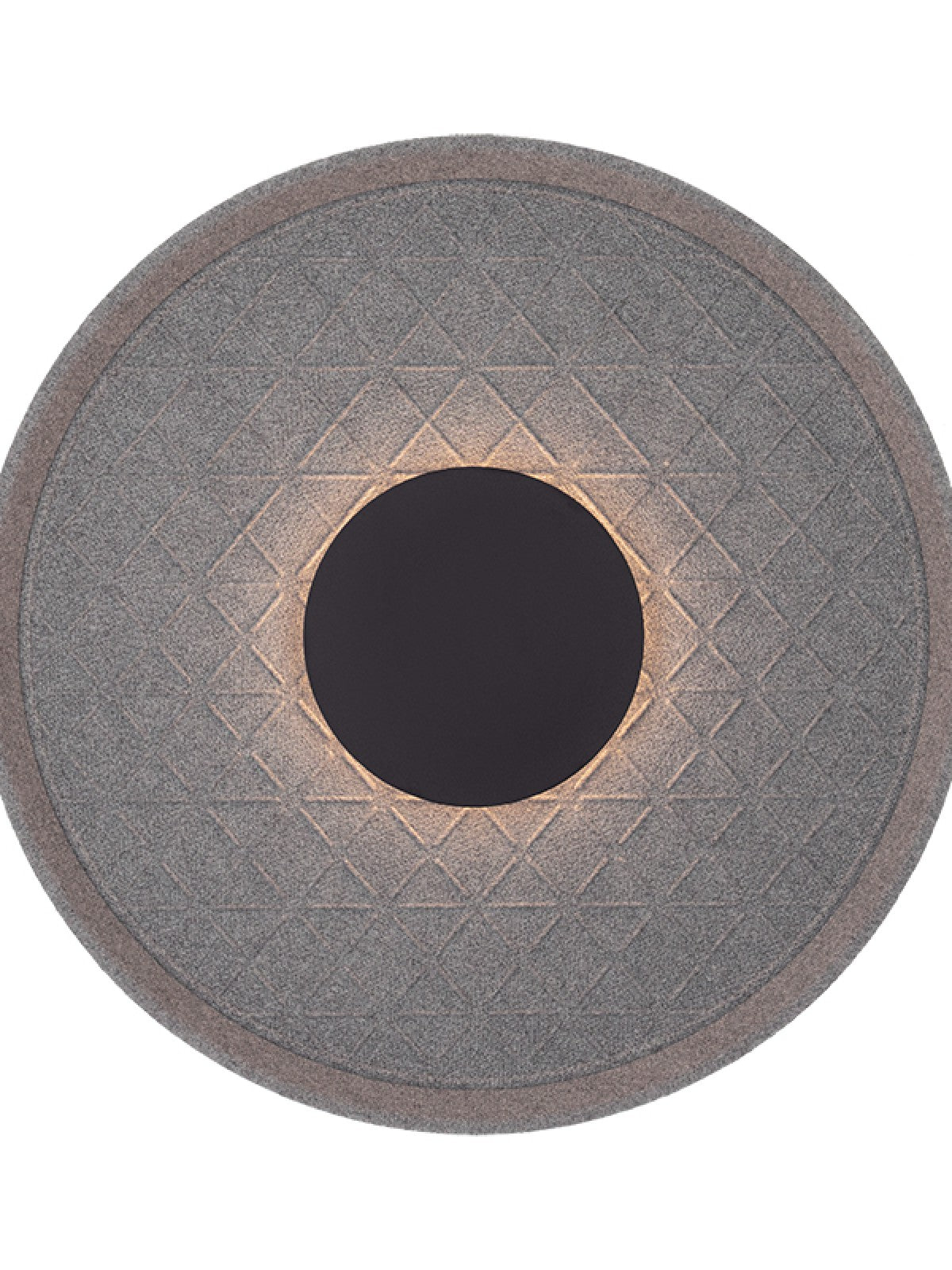 Applique Acoustique ZAMBELIS 6W DESIGN Gris Motif Neige 2617