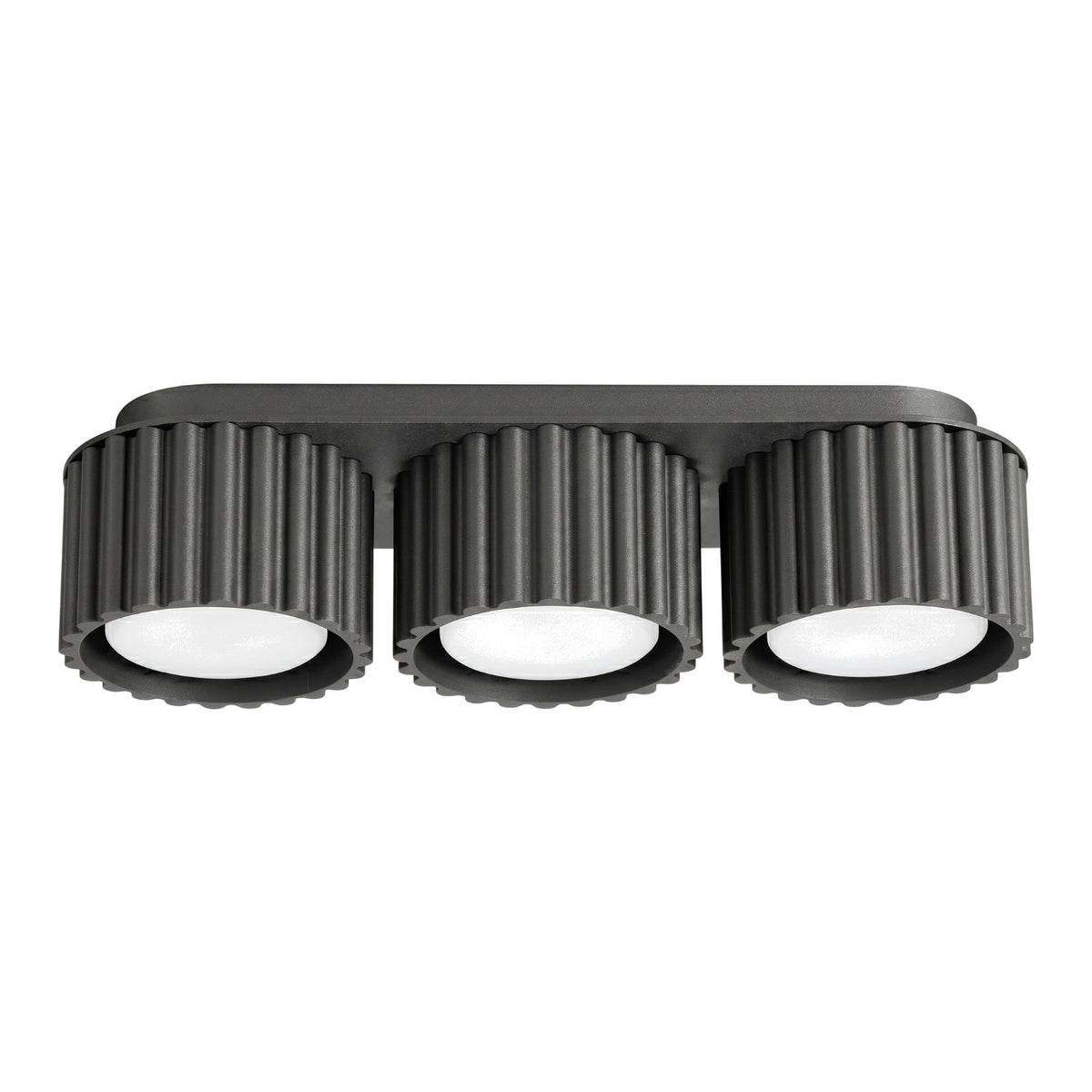 Plafonnier AURA 3 GX53 Noir