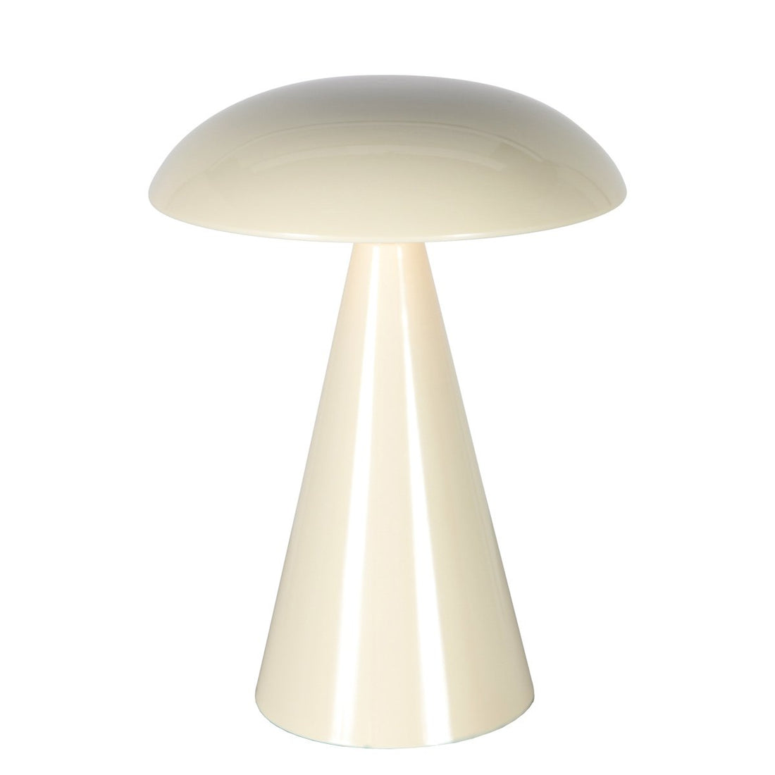 Tischleuchte Mush creme