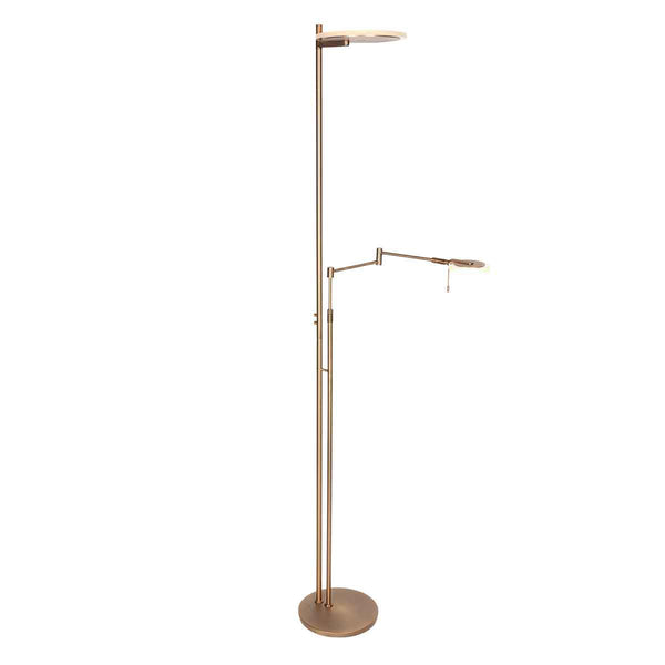 Stehlampe Turound 2663BR in Bronzefarbe, Farbtemperatur und Lichtintensität einstellbar