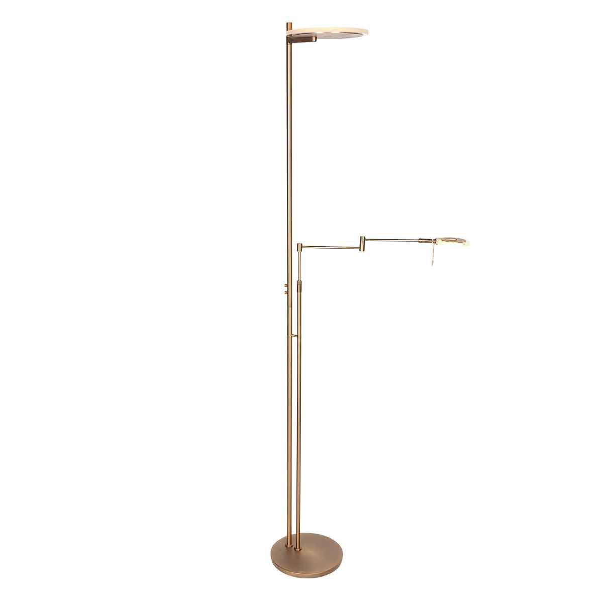 Stehlampe Turound 2663BR in Bronzefarbe, Farbtemperatur und Lichtintensität einstellbar