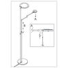 Moderne Stehlampe Turound