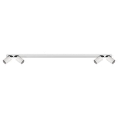 Spot Plafond Quadruple ZAMBELIS 20W DESIGN Noir Mat 2671