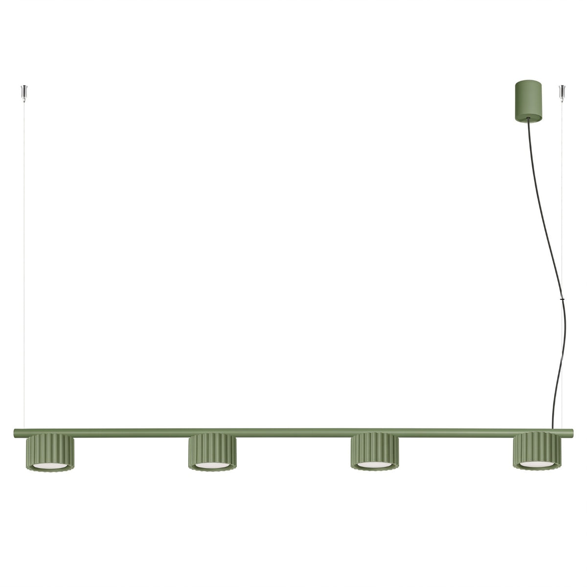 Lustre AURA 4 GX53 Vert olive