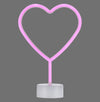 Lampe de chevet | Neon-Herz Rose