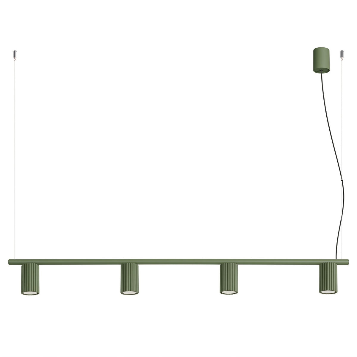 Lustre KARBON 4 Vert olive