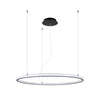 Lustre RISA 80 noir LED 3000K