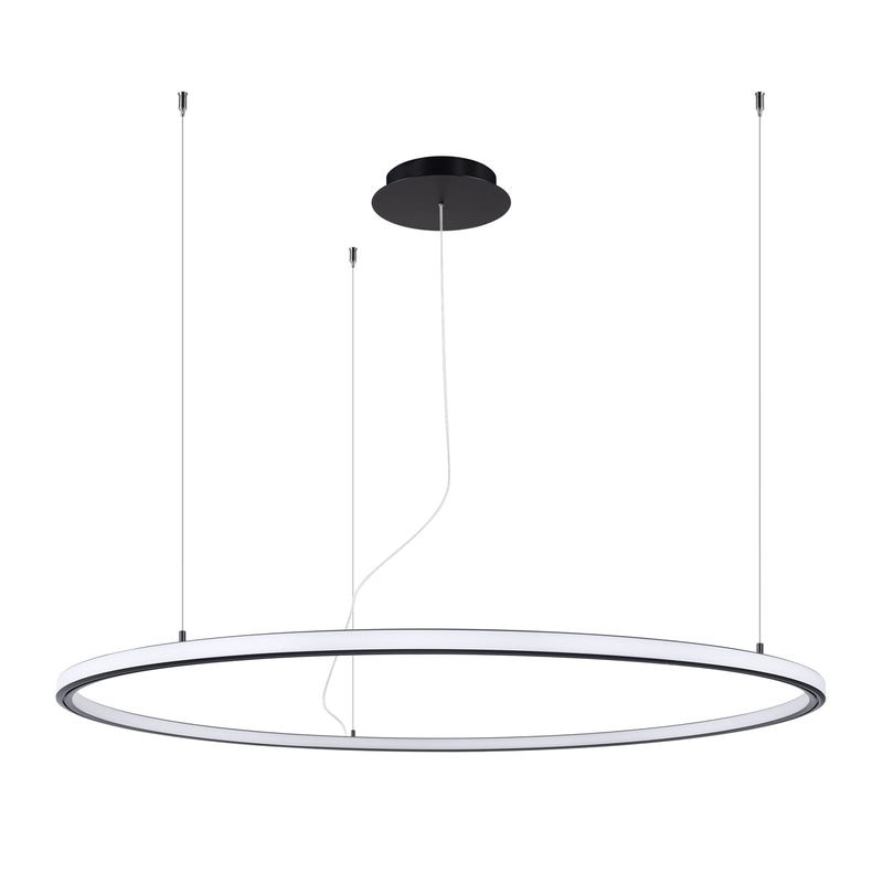 Lustre RISA 120 noir LED 3000K