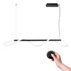 Lampe suspendue GALAKSE 148 noir LED 2700-6500K