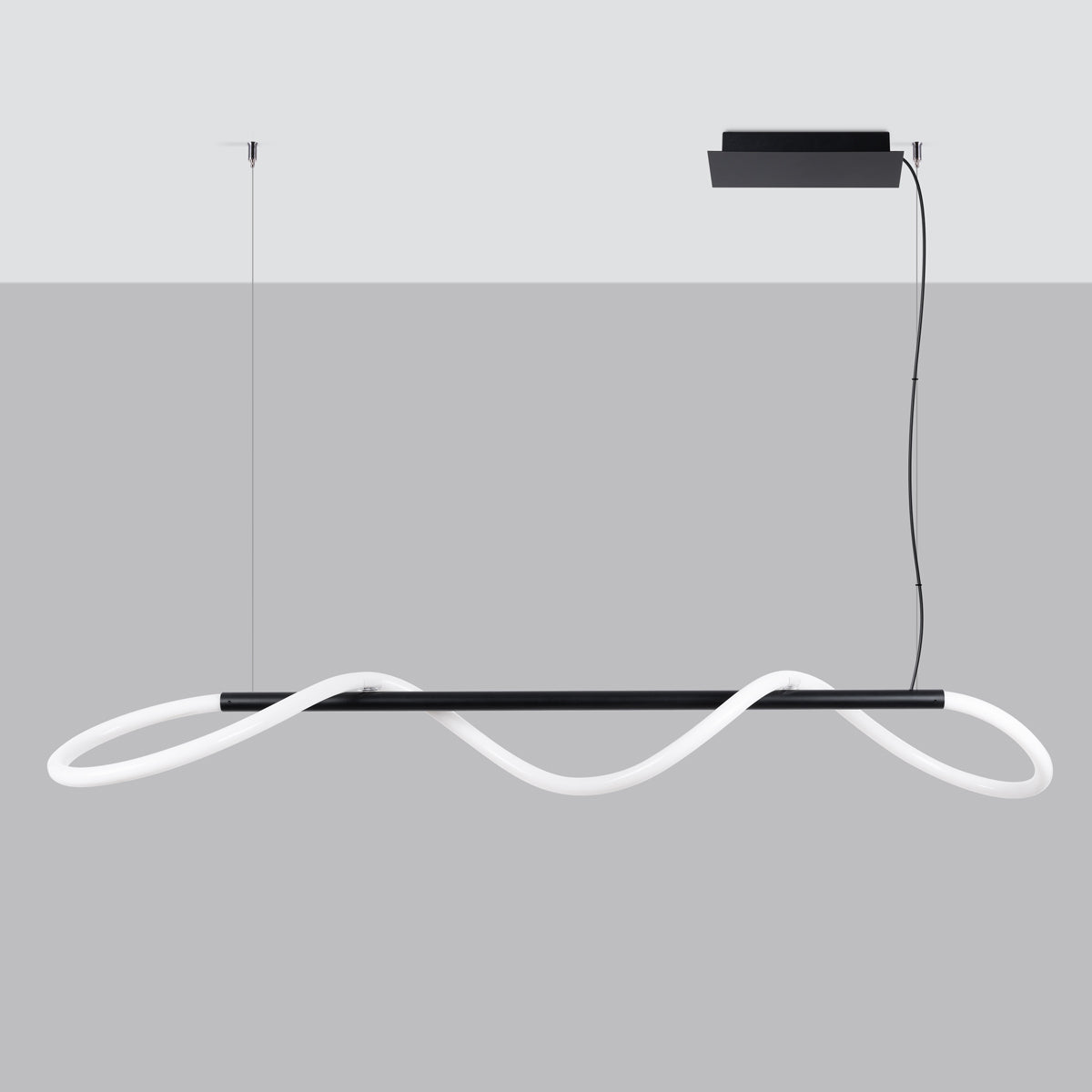 Lampe suspendue GALAKSE 148 noir LED 2700-6500K