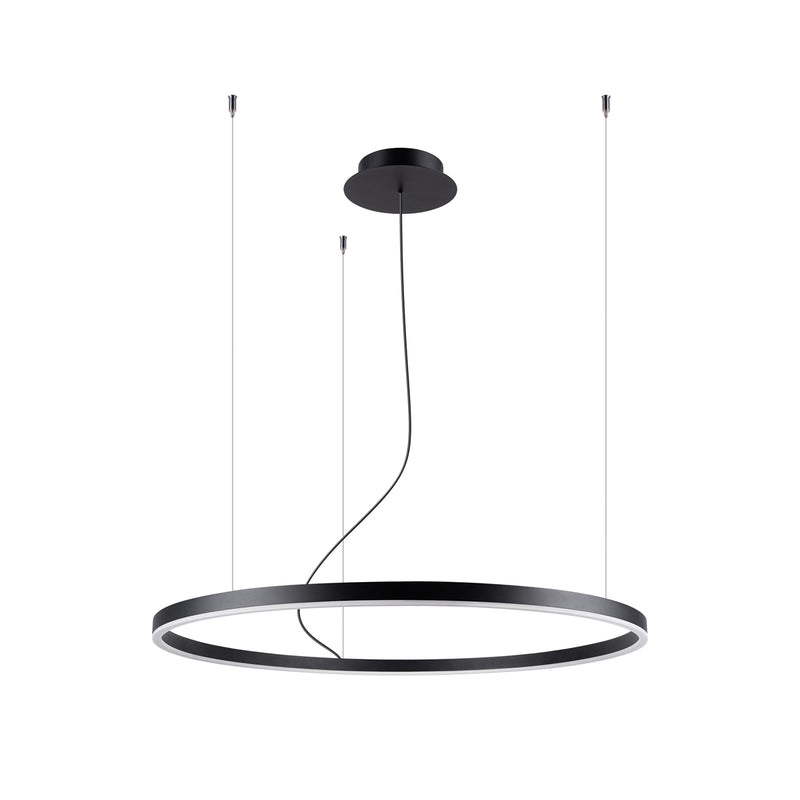 Lustre ODA 80 noir LED 3000K