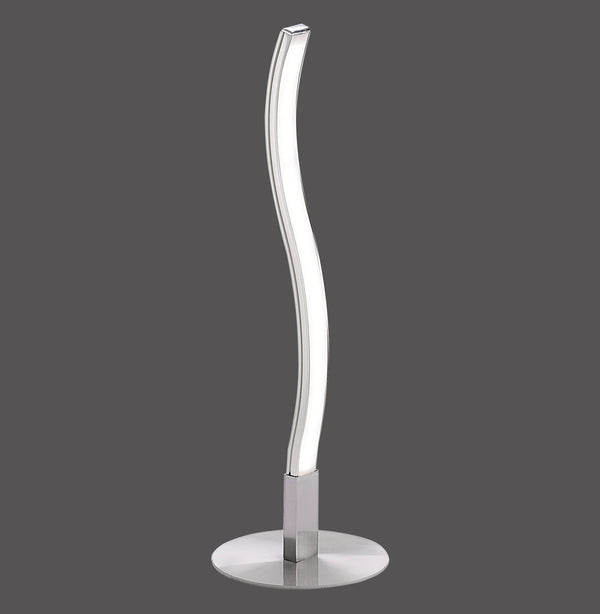 Lampe à poser Wave acier