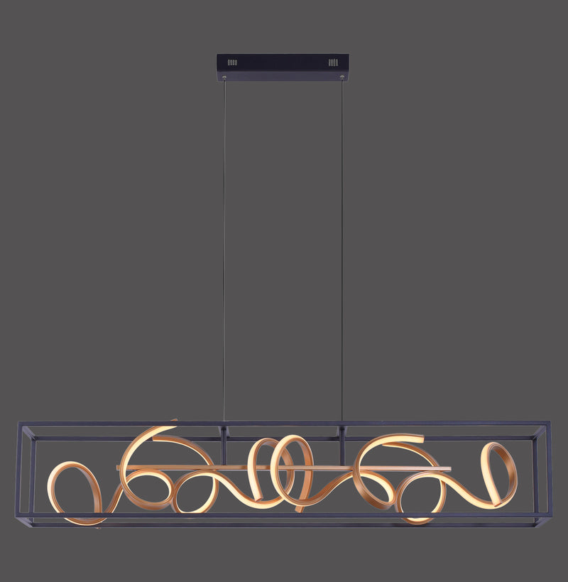 Suspension luminaire | Selina Noire