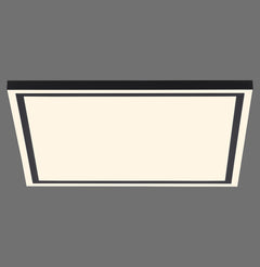 Plafonnier LED | Edging-Smart Noir