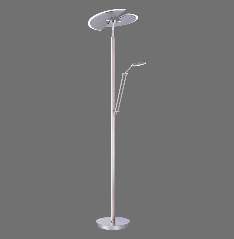 Lampadaire salon | Pure-Mutil Argenté