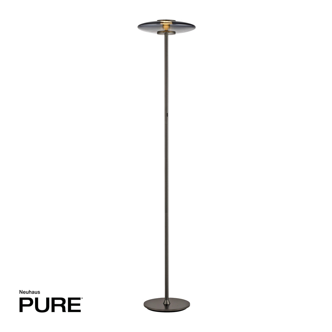Lampadaire Pure Vitrum gris