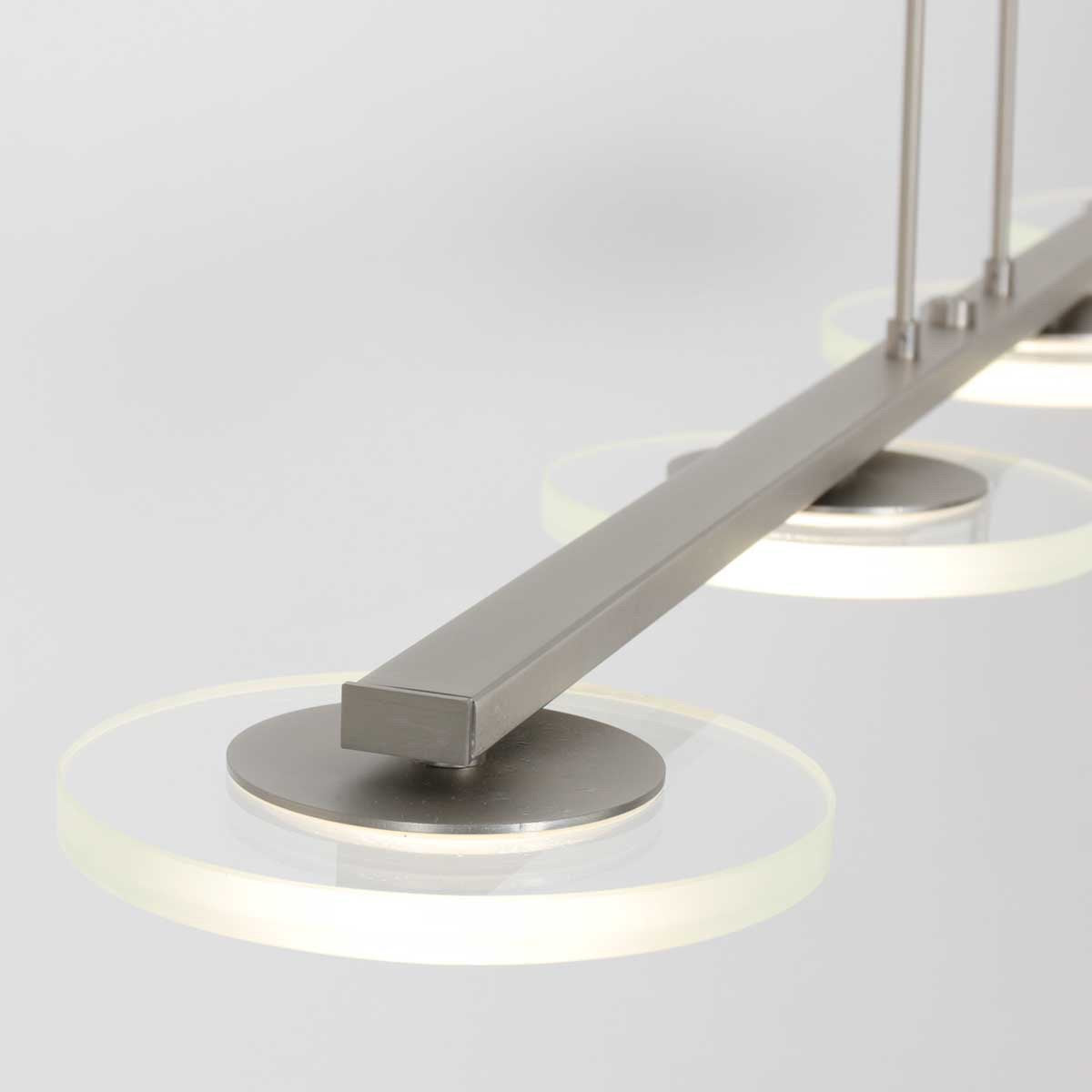 Suspension luminaire Turound argenté