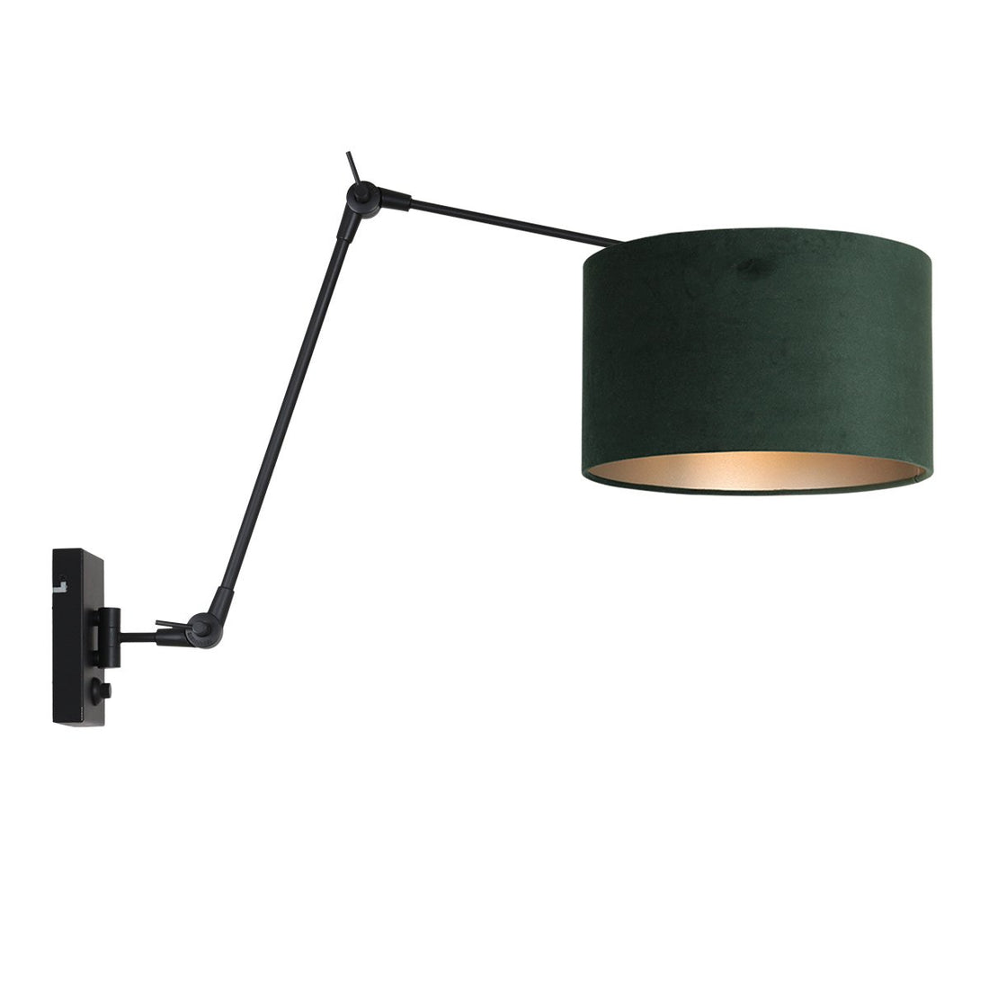 Wandleuchte Prestige Chic schwarz