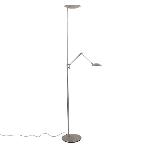Stehlampe Daphne2 silberfarben