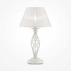Grace Nachttischlampe weiß