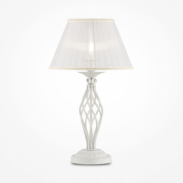 Grace Nachttischlampe weiß