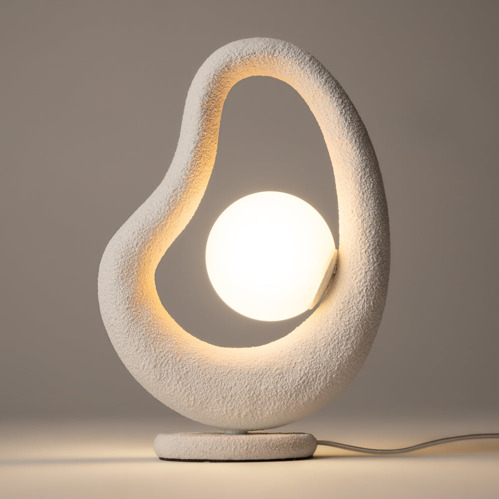 Opus Nachttischlampe weiß