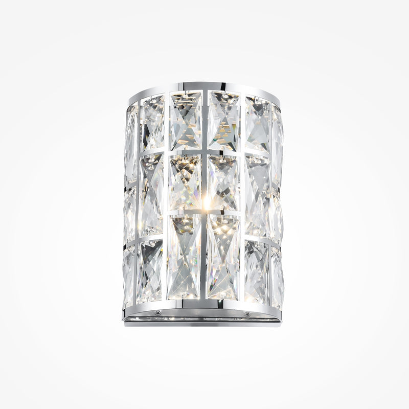 Gelid Wandleuchte silber