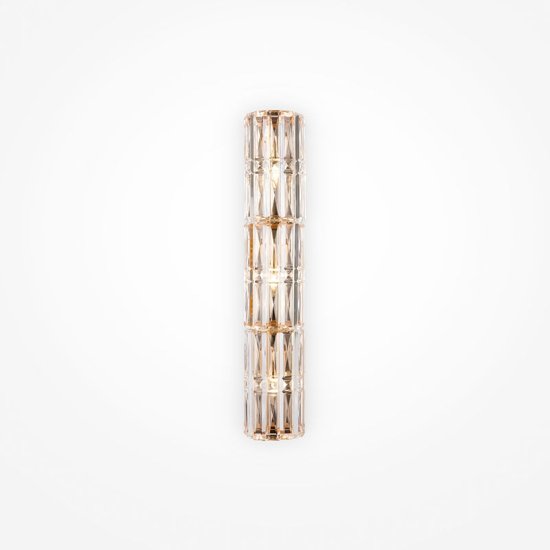 Facet Wandleuchte gold