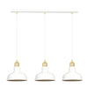 Suspension Ibor 3 lumières blanche