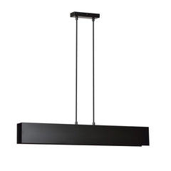 Suspension Gentor 3 lumières noire