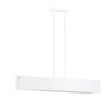 Suspension Gentor 3 lumières blanche