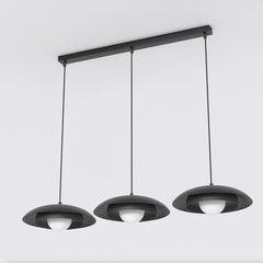 Skin 3-flammige Pendelleuchte schwarz
