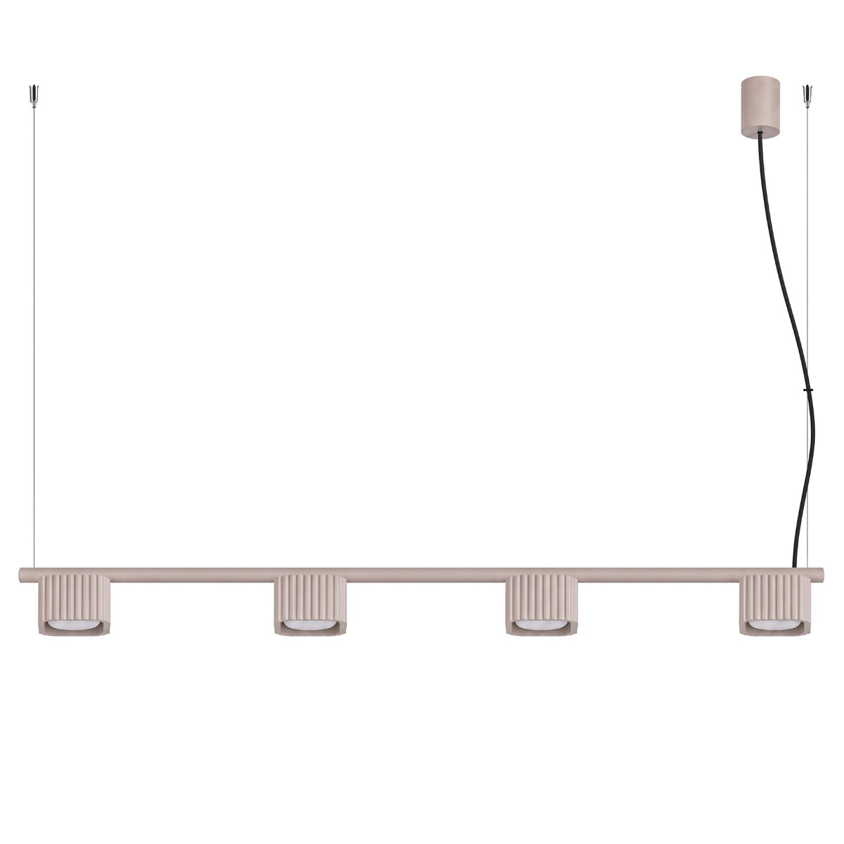 Lustre RIFF 4 GX53 Taupe