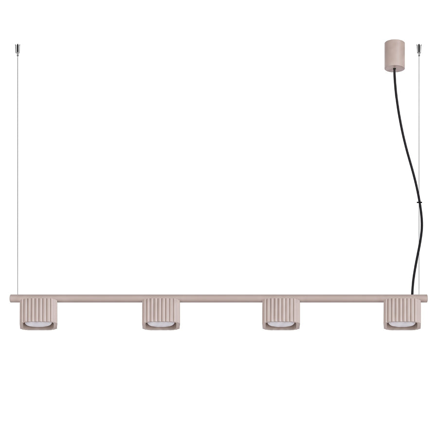 Lustre RIFF 4 GX53 Taupe