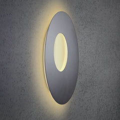 Applique murale LED Blade Open en aluminium, anthracite, Ø 59 cm