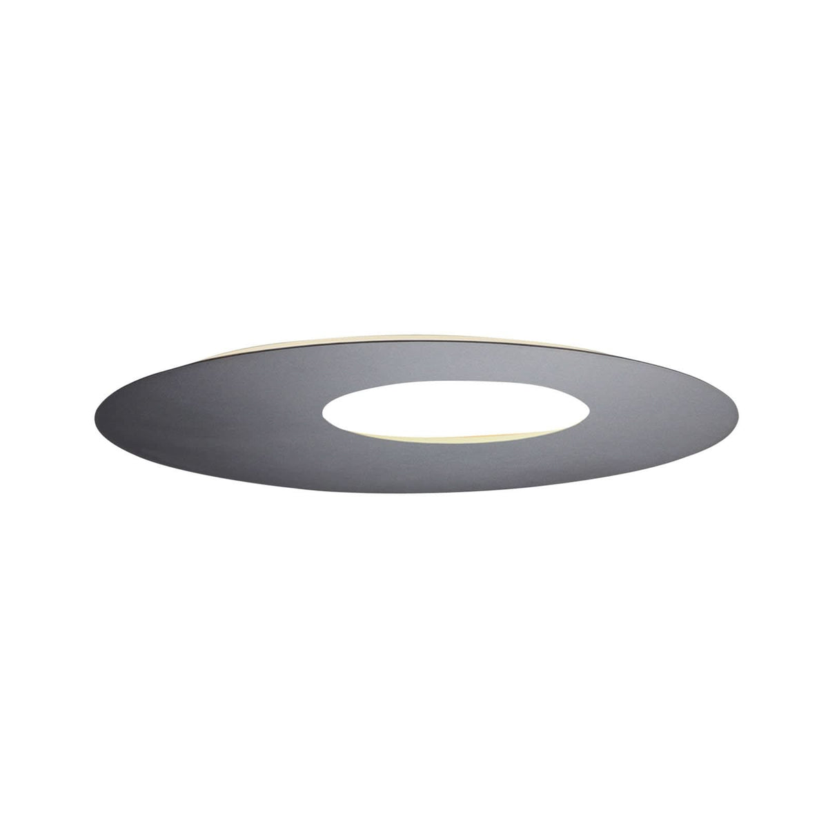 Applique murale LED Blade Open en aluminium, anthracite, Ø 59 cm