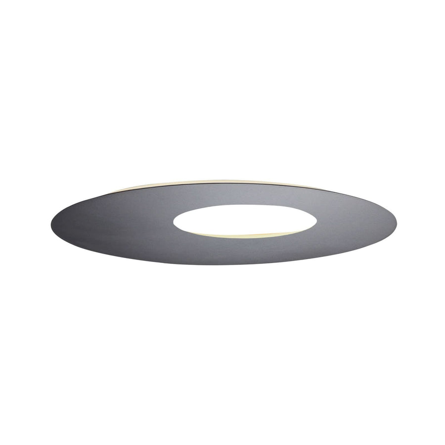 Applique murale LED Blade Open en aluminium, anthracite, Ø 59 cm