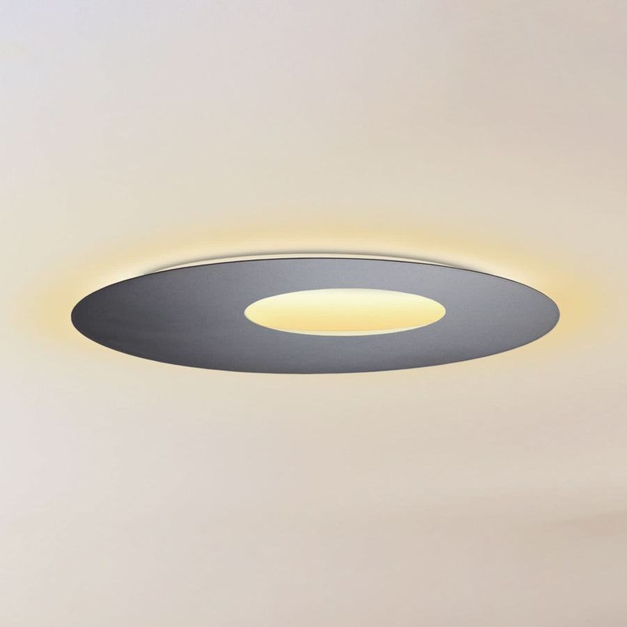 Applique murale LED Blade Open en aluminium, anthracite, Ø 59 cm